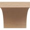 Ekena Millwork 4in. W x 4in. H x 24in. L Huntington Woodgrain TimberThane Rafter Tail, Primed Tan RFTUR04X04X24HUNRCPR - alternate 3